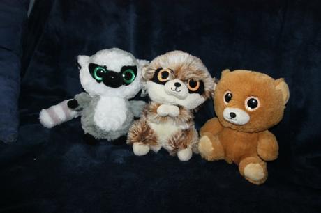 Lemur a macko 25 cm,