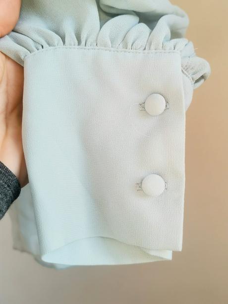 Bik bok - elegantná plisovaná blúzka, xs