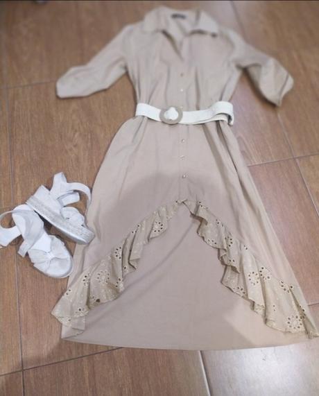 Košeľové šaty, madonna