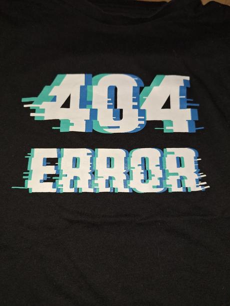 Tričko lebka a error, 146