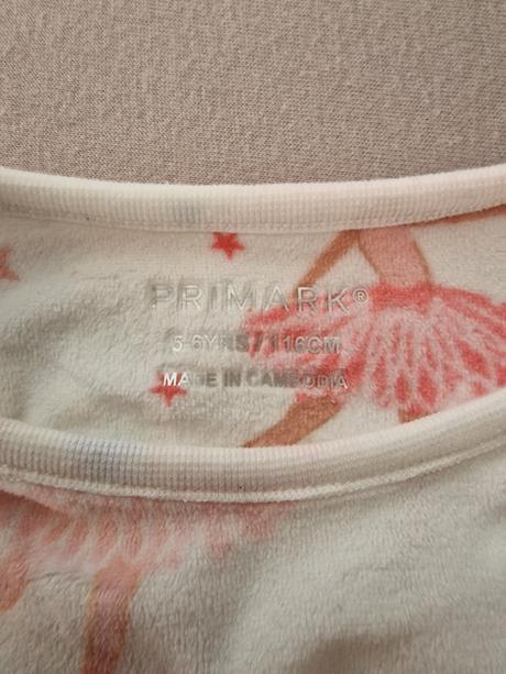 Primark pyžamo 5/6 rokov, primark,116
