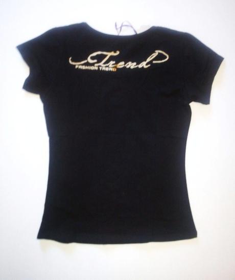 Cierne damske tricko s/m, m / s