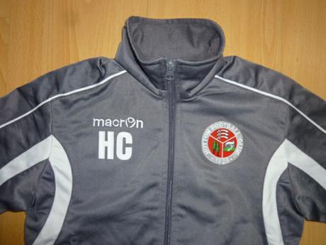 Nepouzita futbalova mikina zn. macron, 128