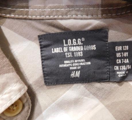 Kockovaná košeľa, l.o.g.g.,128