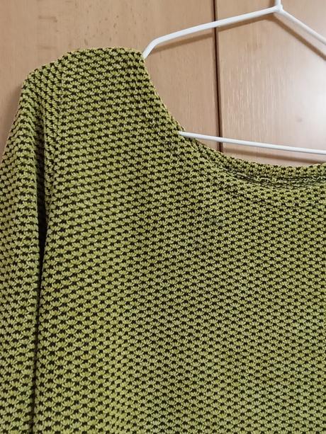 Predĺžený svetrík s vreckami l, l