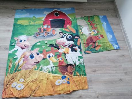 Obliečky farma, šírka (cm): 70,dĺžka (cm): 90