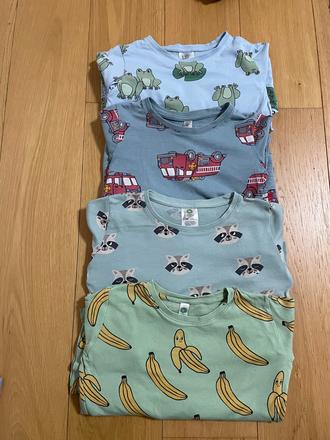 4x pyžamo lindex 110/116, lindex,110