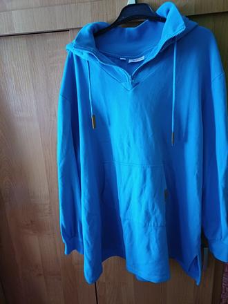 Damska modrá mikina xxxl, bonprix,xxxl