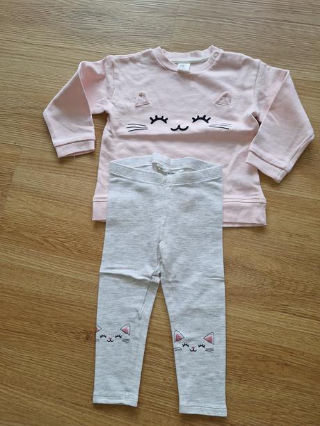 Mikina a leginy 86, h&m,86