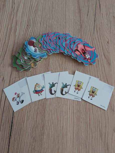 Spineri a nálepky spongebob, 