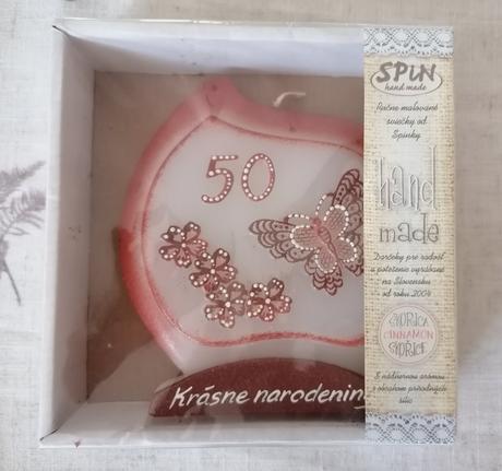 Sviečka nova k 50 tke, 