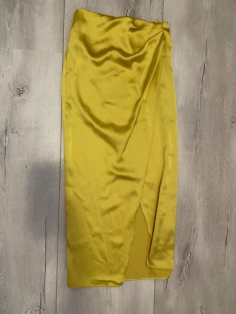 Saténová zara sukna, zara,s