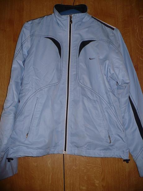 Modrá šušťáková bundička nike, nike,m