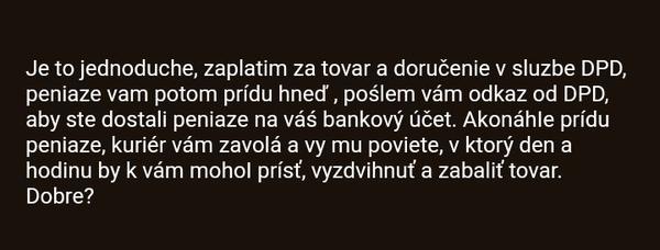 Je vyzdvihnutie balíka cez DPD podvod?