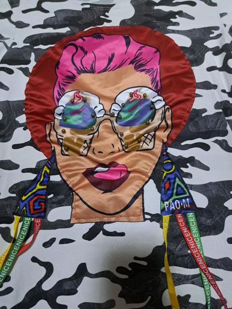 Tričko predĺžené - mini šaty, s