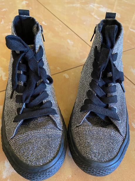 Strieborné tenisky, next,37