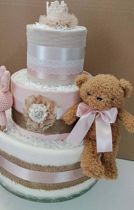 Luxusná plienková torta little princess romance, 