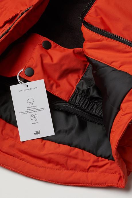 Zimná bunda, h&m,152