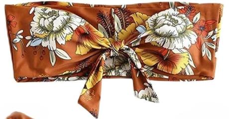Bikiny zaful s kvetinovým vzorom, veľ. m, m
