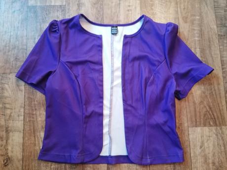 Fialový komplet, velk. 38,shein, 38