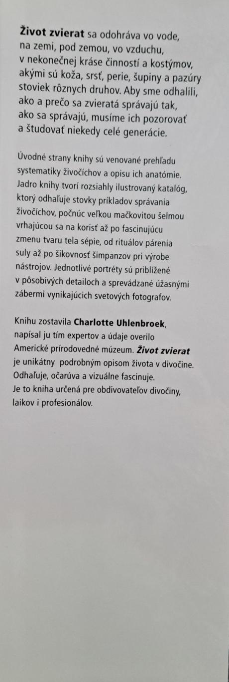 Život zvierat, 
