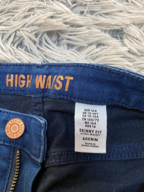 Dievčenské rifle, h&m,164