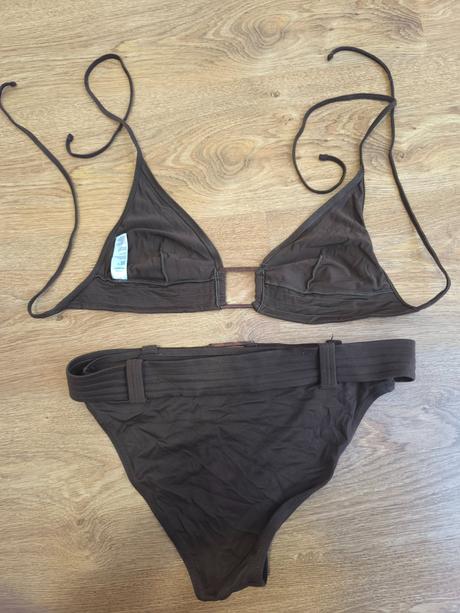 Bikiny hnedej farby, topshop,40