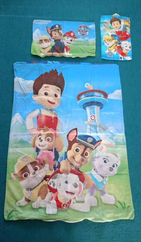 Detské obliečky s motívom paw patrol + sponge bob, šírka (cm): 100,dĺžka (cm): 135