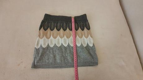 Krásna pletená suknička, h&m,116