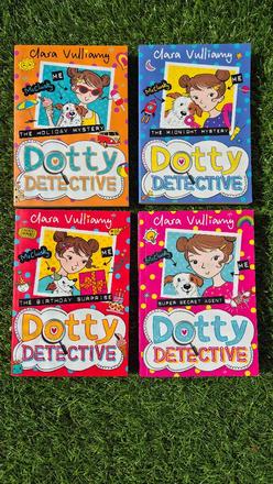 Anglicke knihy "dotty detective", 