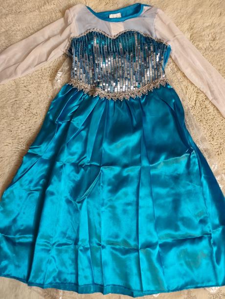 Elsa kostým pre 5-6 rokov, 