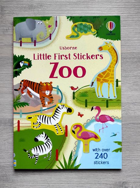 Nálepkové zošity od usborne, 