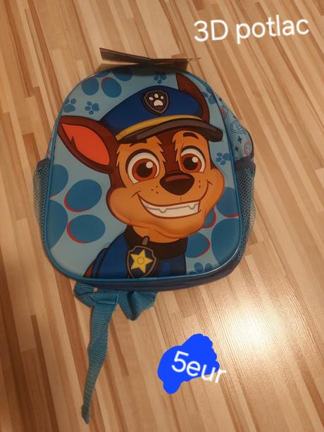 Rupsak paw patrol 3d potlac obrazok, 