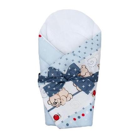 New baby zavinovačka s kokosovou výstužou a mašľo, 