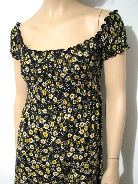 Kvietkované letné šaty, stradivarius,m