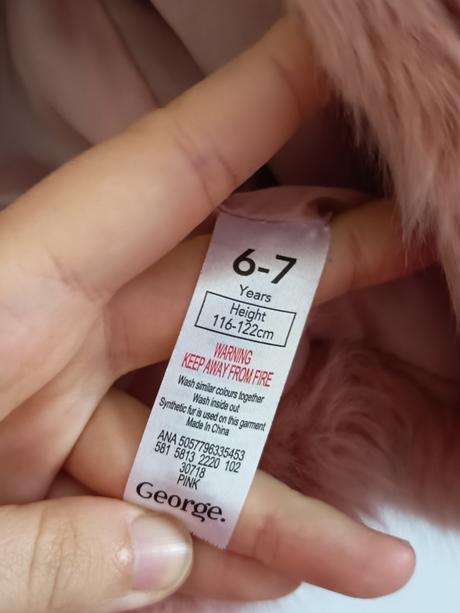 Dievčenský kožuštek, george,122