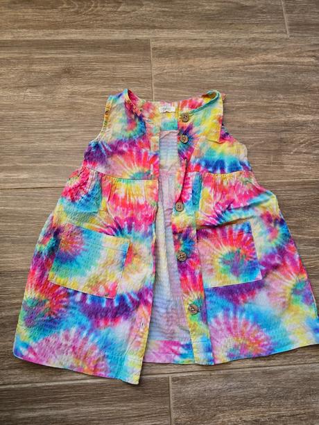 Farebné šaty č.98, next,98