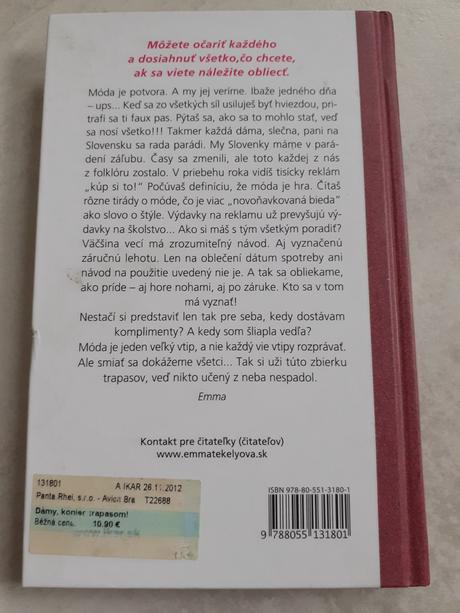 Kniha dámy koniec trapasom, 