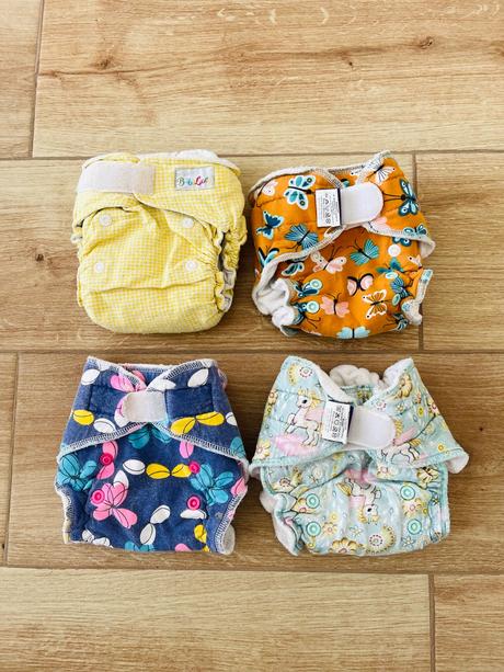 Látkové plienky anavy lillybe petit lulu, anavy,4 kg - 9 kg