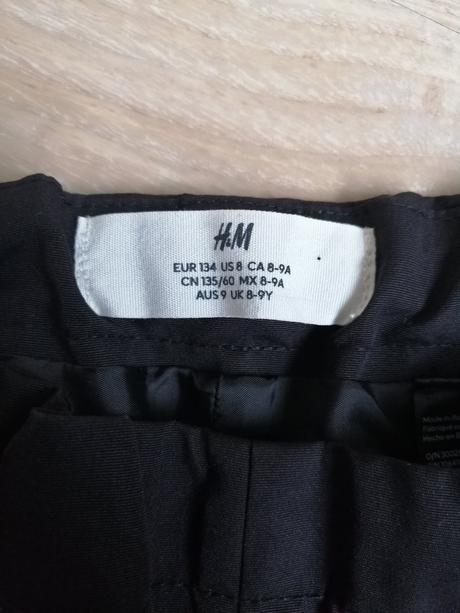 Nohavice do dažďa a vetra, h&m,134