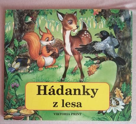 Detská knižka - hádanky z lesa,