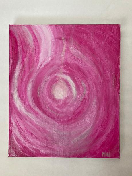 Obstraktný obraz na platne, 