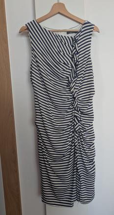 Saty bielomodre pasiky, 40