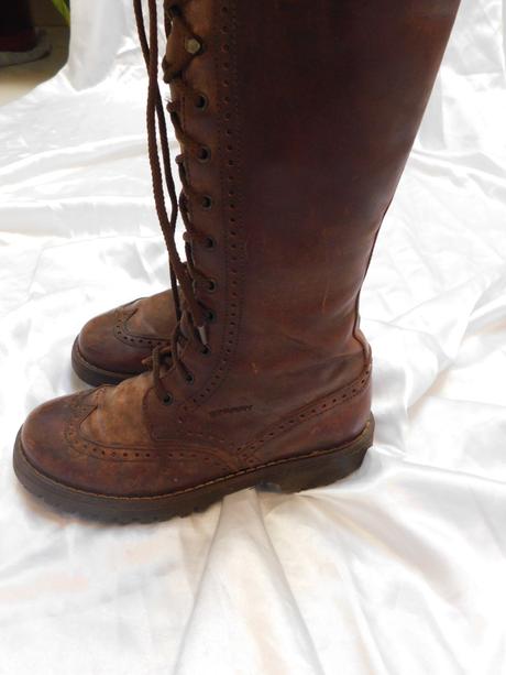 Starry luxusne kožene čižmy, 33