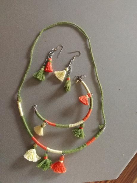 Set nausnice+naramok+retiazka, 