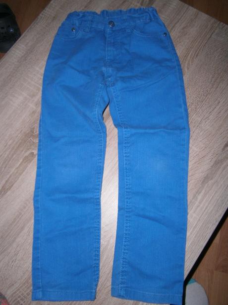 Riflove modre nohavice, pepperts,128