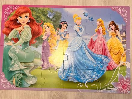 Jumbo giant puzzle disney princess, 24 ks,