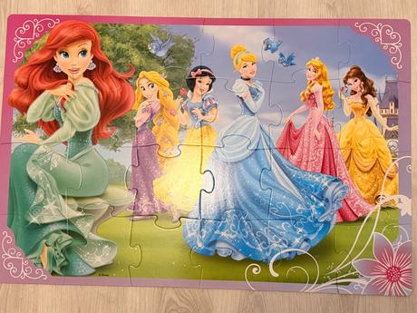 Jumbo giant puzzle disney princess, 24 ks,
