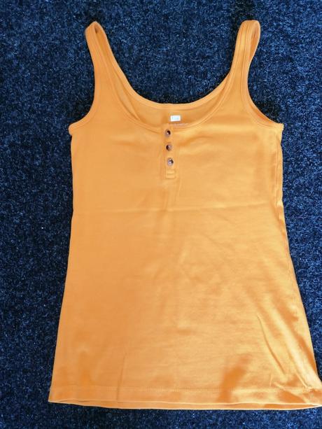 Oranžové tielko na leto, f&f,34