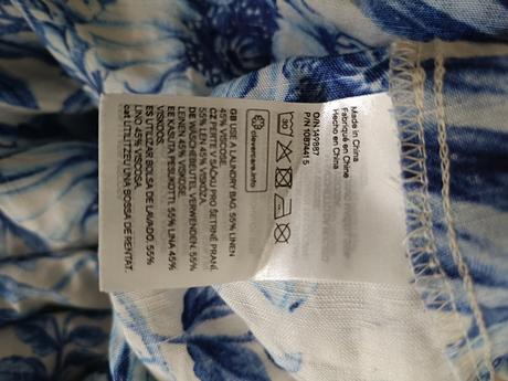 Ľanové letné šaty h&m 34, h&m,34